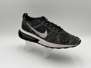 Nike Air Max Flyknit Racer  Mens Size 13 Black White Running DJ6106-001